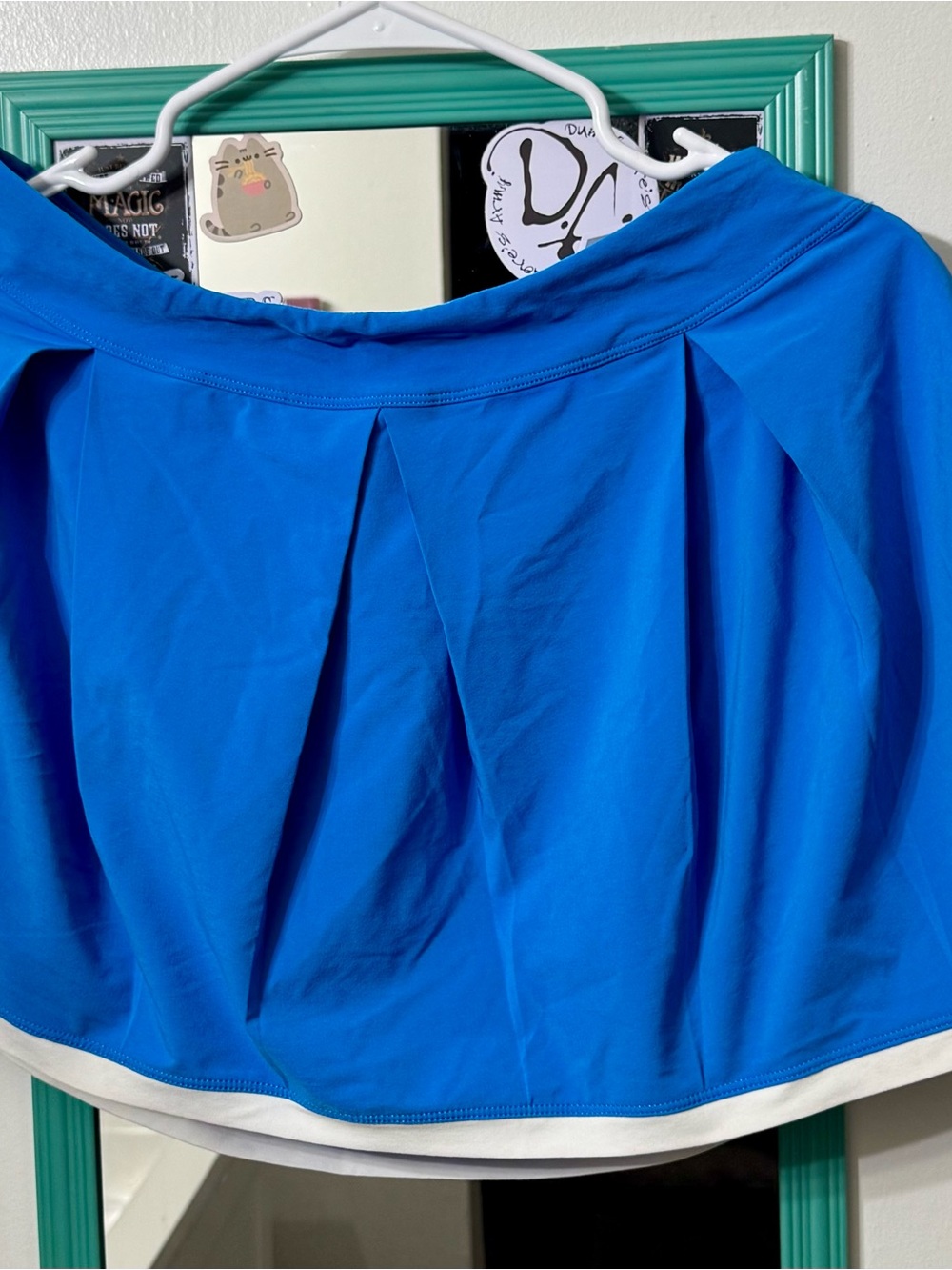 Nike Royal Blue Circle Skirt with White Trim